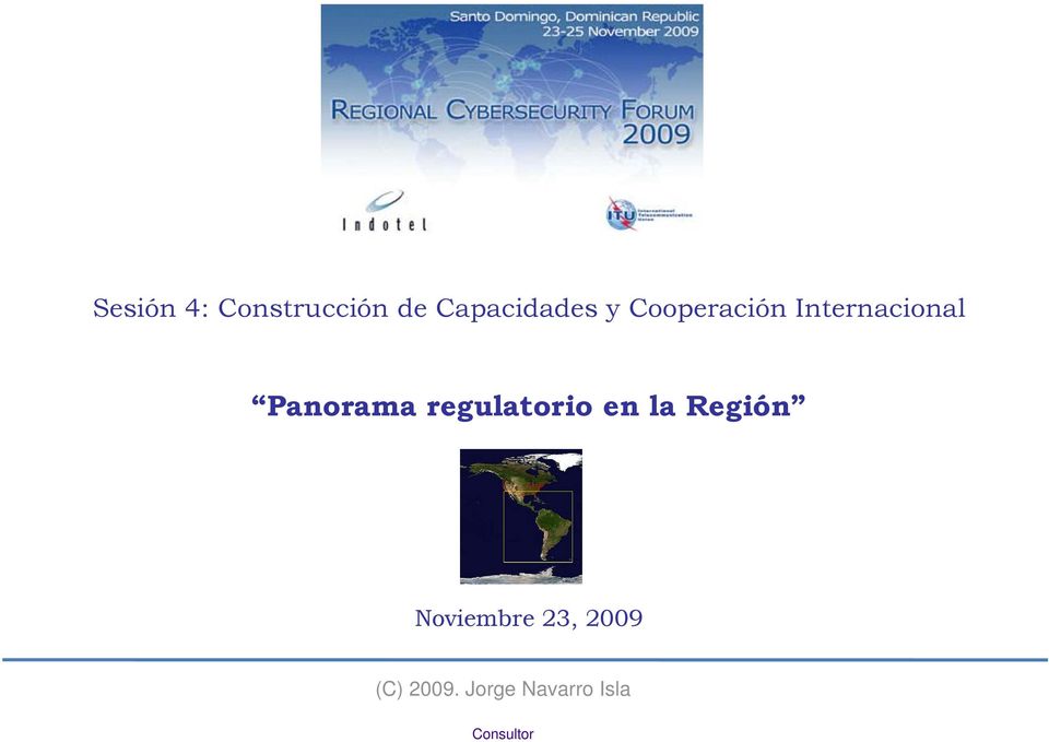 Internacional Panorama regulatorio