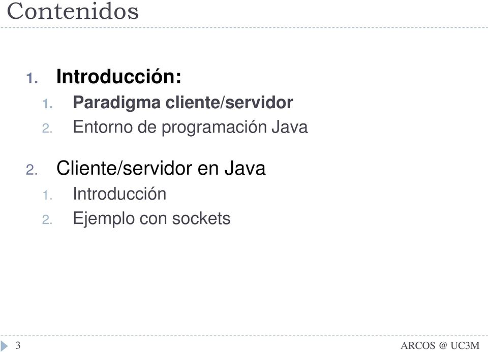 Entorno de programación Java 2.