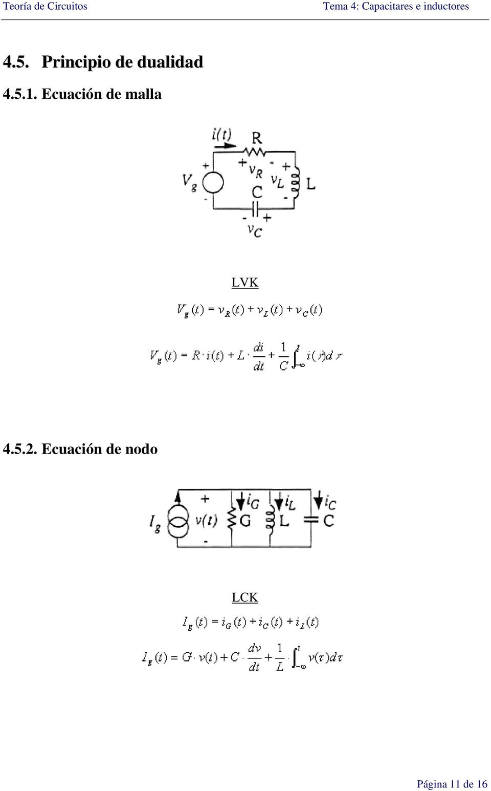 Ecuación de malla LVK 4.