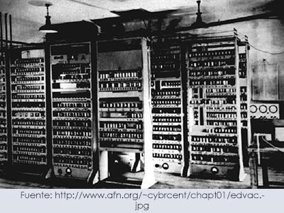 1946 EL ENIAC (Electronica Numeral Integrator and Computer) El ENIAC fue un ordenador electrónico digital con fines generales a gran escala.