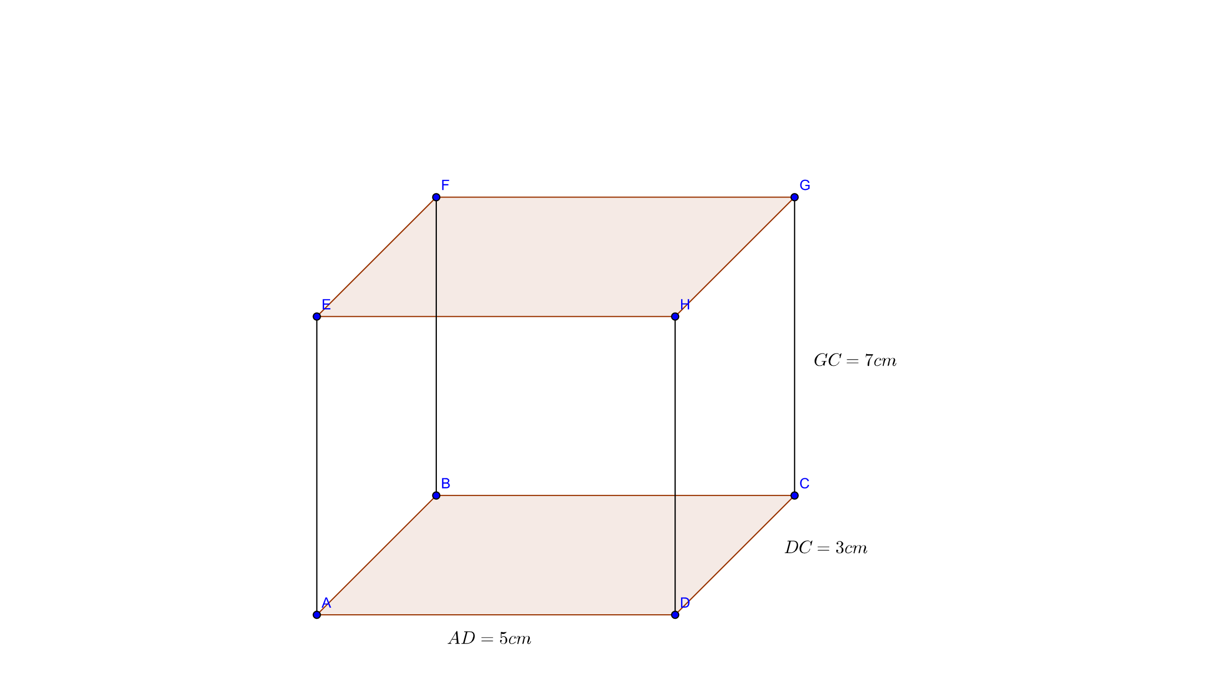 15 Calcula el área lateral de un prisma de base hexagonal de 5 cm de arista básica y 10 cm de altura.