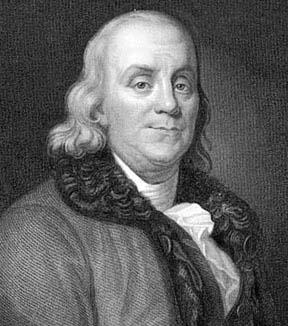 Septiembre 1774: Se reúne en FILADELFIA un CONGRESO de diputados de todas las colonias (excepto Georgia), por sugerencia de BENJAMÍN FRANKLIN (partidario de la negociación).