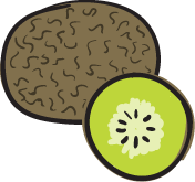 Kiwi Sabías que su nombre cientifico es Actinidia deliciosa? Y no le falta razón, porque esta fruta es deliciosa y contiene muchos nutrientes.