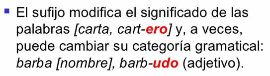 Los morfemas flexivos del verbo (desinencias) que indican: Conjugación: - Regulares - Irregulares - Defectivos Modo: - Indicativo -
