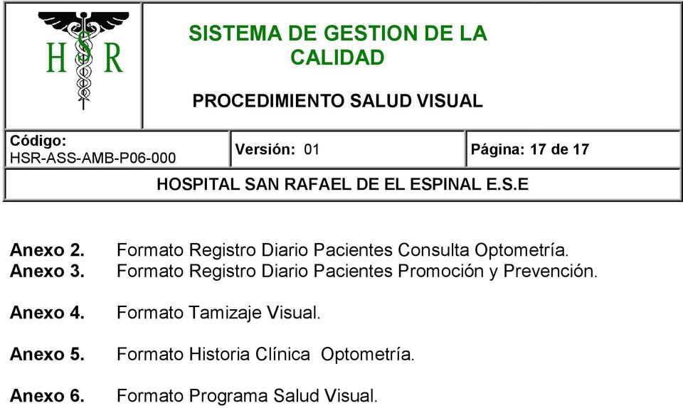 Formato Registro Diario Pacientes Promoción y Prevención.