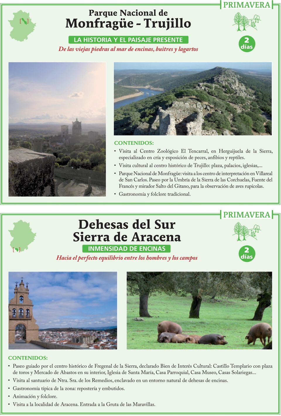 .. Parque Nacional de Monfragüe: visita a los centro de interpretación en Villareal de San Carlos.
