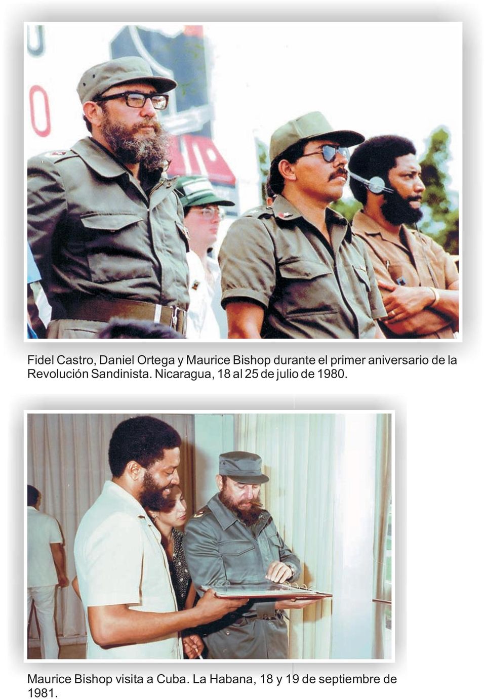 Nicaragua, 18 al 25 de julio de 1980.
