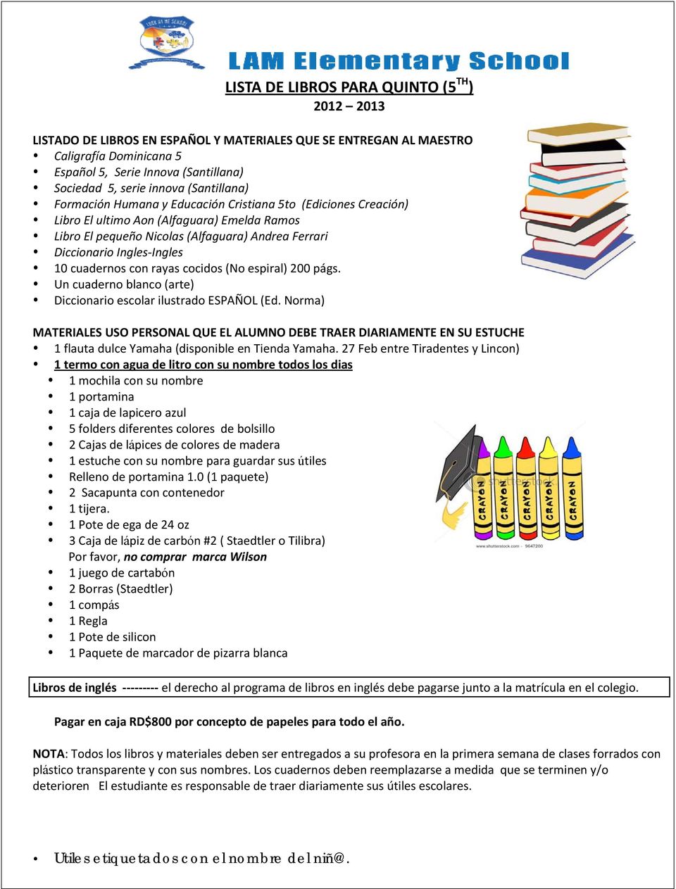 Un cuaderno blanco (arte) Diccionario escolar ilustrado ESPAÑOL (Ed.