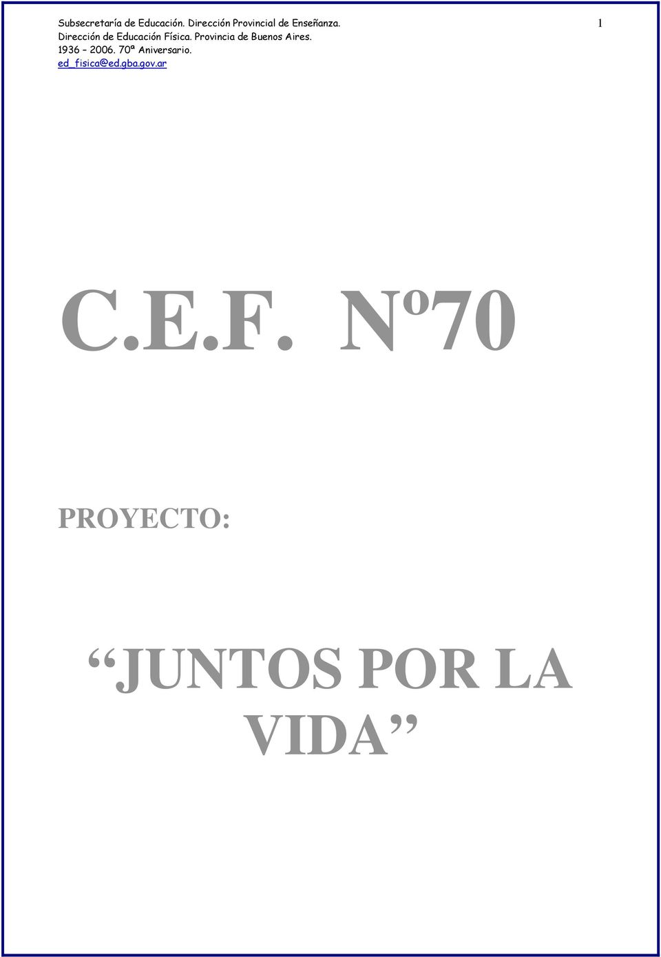 F. Nº7 PROYECTO: