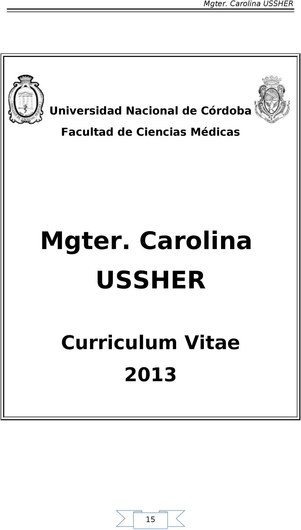 Ciencias Médicas Mgter.