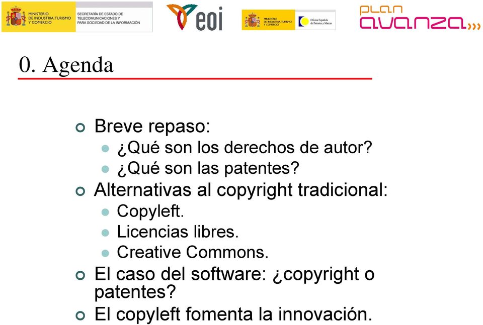 Alternativas al copyright tradicional: Copyleft.
