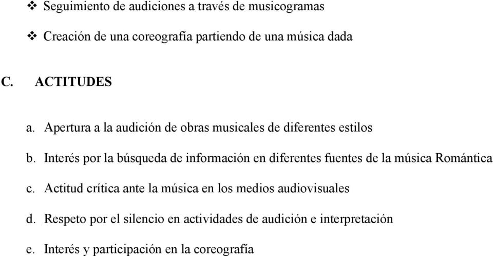 Interés por la búsqueda de información en diferentes fuentes de la música Romántica c.