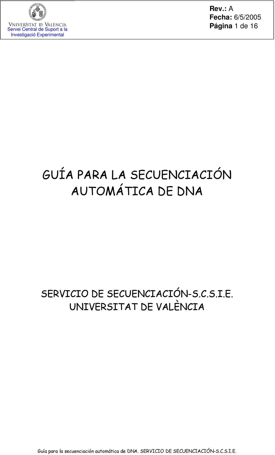 DNA SERVICIO DE