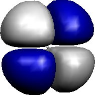 22 Tema 7: El átomo de hidrógeno Figura 6: Arriba: superficies de isodensidad dentro de las cuales la probabilidad de encontrar al electrón es del 95 % para algunos estados del átomo de hidrógeno; de