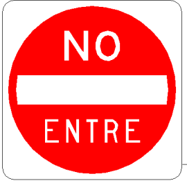 7.10.4.3 No peatones (RC3-3). Esta señal indica la prohibición del ingreso de peatones en una vía o área determinada.