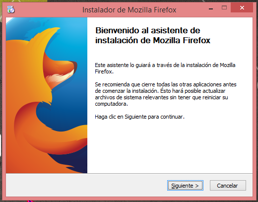 3.1. Descarga Si no tiene instalado el navegador Mozilla Firefox, podrá descargarlo ingresando en el siguiente enlace: https://www.mozilla.org/es-es/firefox/new/ Presionar Descarga gratuita 3.2.