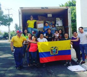 Frente a esta dolorosa tragedia el Consulado del Ecuador en Monterrey solicitó la ayuda humanitaria para los damnificados y gestionó el envío de donaciones.