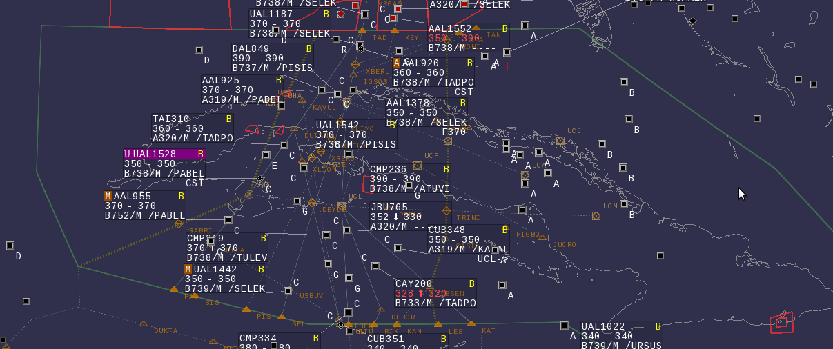 ANSP en Cuba El tráfico aéreo en la FIR Habana en los últimos años, ha crecido a un ritmo promedio del 2.