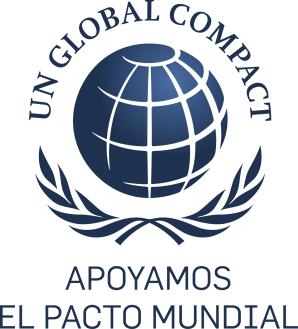 El logotipo del Pacto Mundial, que se muestra arriba, está generalmente reservado solo para el uso oficial del Pacto Mundial de las Naciones Unidas.