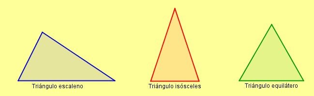 escalenos (sus tres lados son desiguales).