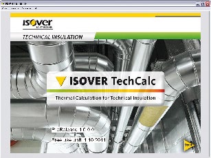ISOVER TechCalc - Software de Cálculo Térmico Cálculos térmicos de Instalaciones Industriales según la Norma UNE EN ISO 12241.