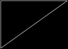 . La alternativa correcta es A. Si los catetos de un triángulo rectángulo miden 5 cm y 0 cm, entonces, por trío pitagórico, la hipotenusa mide 5 cm.