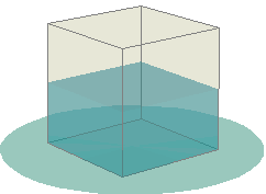 Cilindros 14. Calcula el volumen de la pieza de arriba sabiendo que el diámetro de la circunferencia exterior es de 10cm, el diámetro de la circunferencia interior es de 5 cm y la altura es de 10 cm.