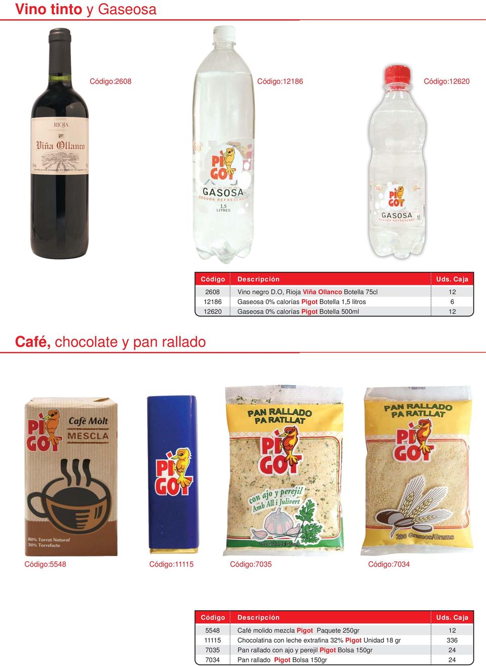 Botella 0ml Café, chocolate y pan rallado :5548 :111 :7035 :7034 5548 111 7035 7034 Café molido mezcla