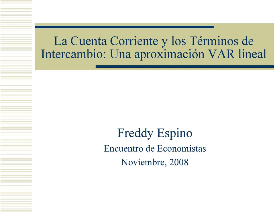 Freddy Espino Encuentro