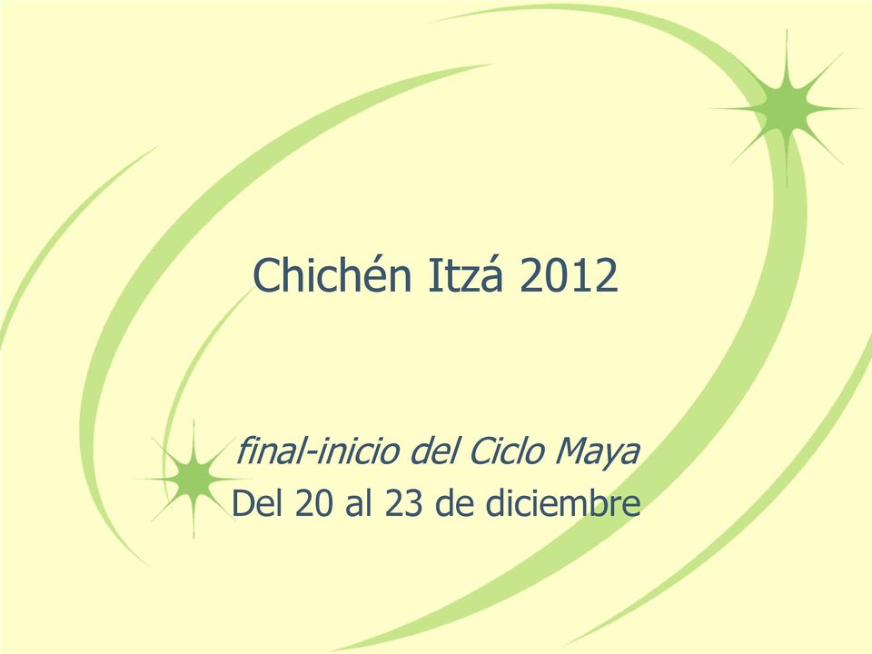 Ciclo Maya Del 20