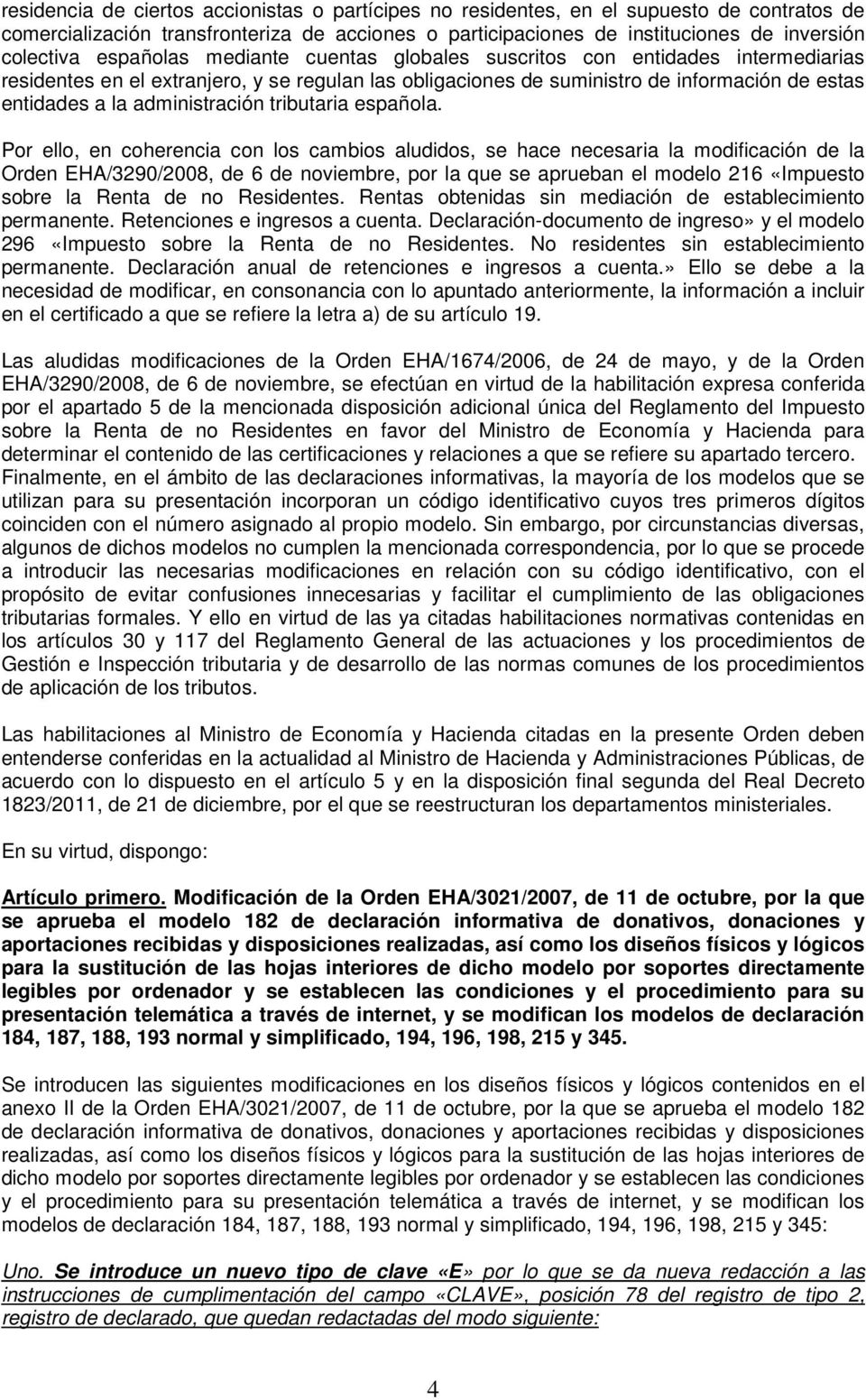 administración tributaria española.