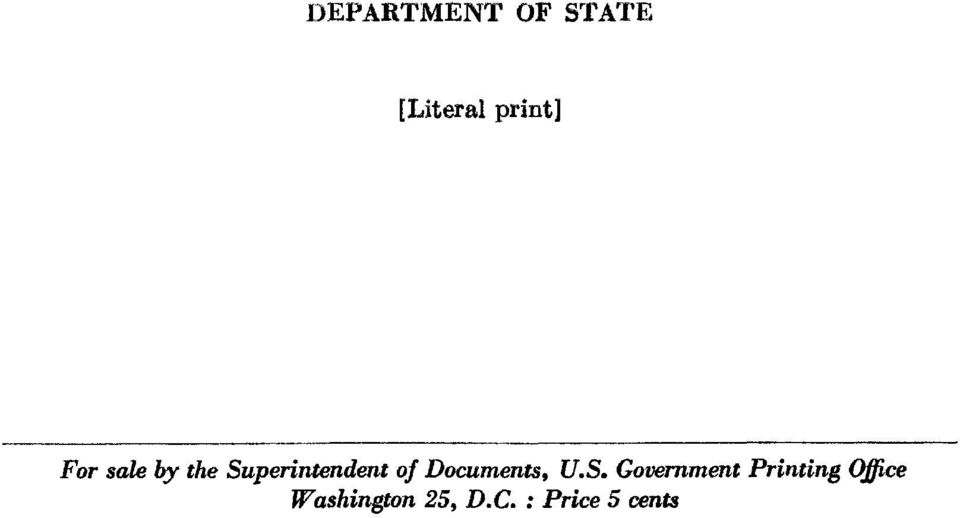 Superintendent of Documents, U.S.