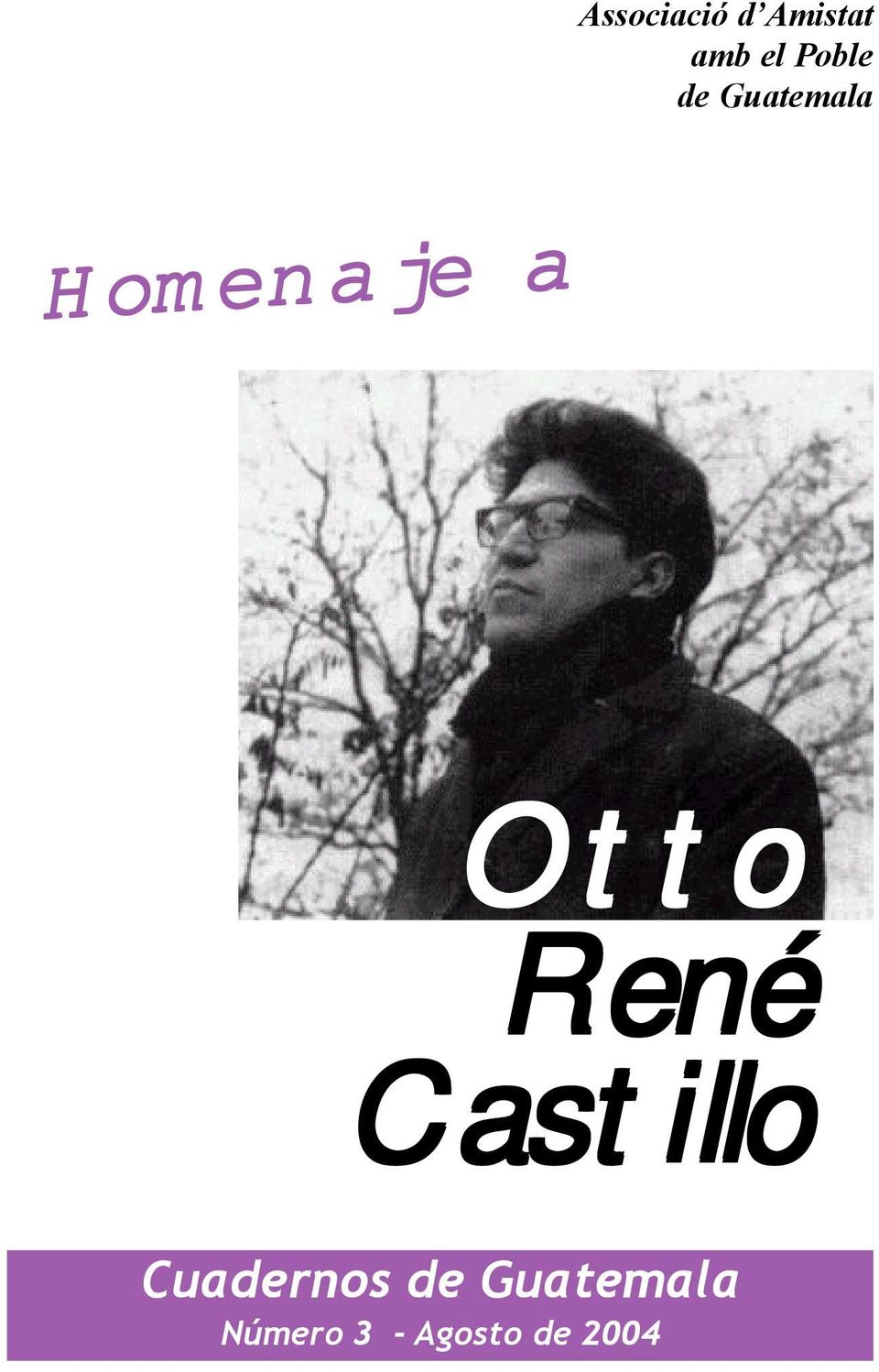 Otto René Castillo Cuadernos de