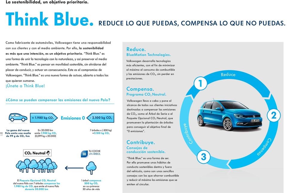 Think Blue. es una forma de unir la tecnología con la naturaleza, y así preservar el medio ambiente. Think Blue.