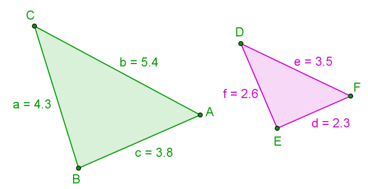 Calculamos los ángulos que faltan en T : α = 7º por ser opuestos φ = 180º - 48º - 7º = 105º Por tanto todos los ángulos de T son iguales a sus correspondientes en T 1 y en consecuencia los triángulos