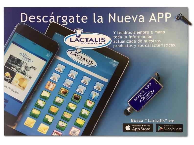 NUEVA APP PARA EL CANA HORECA Una nueva aplicación móvil de Lactalis Foodservice Iberia diseñada especialmente para los hosteleros. Lactalis apuesta constantemente por la innovación.