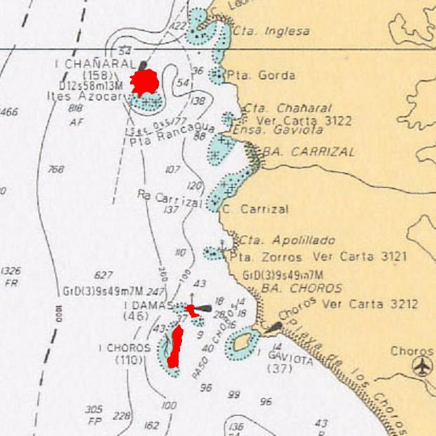 Áreas Protegidas Borde Costero Límite III y IV Región: Reserva Nacional