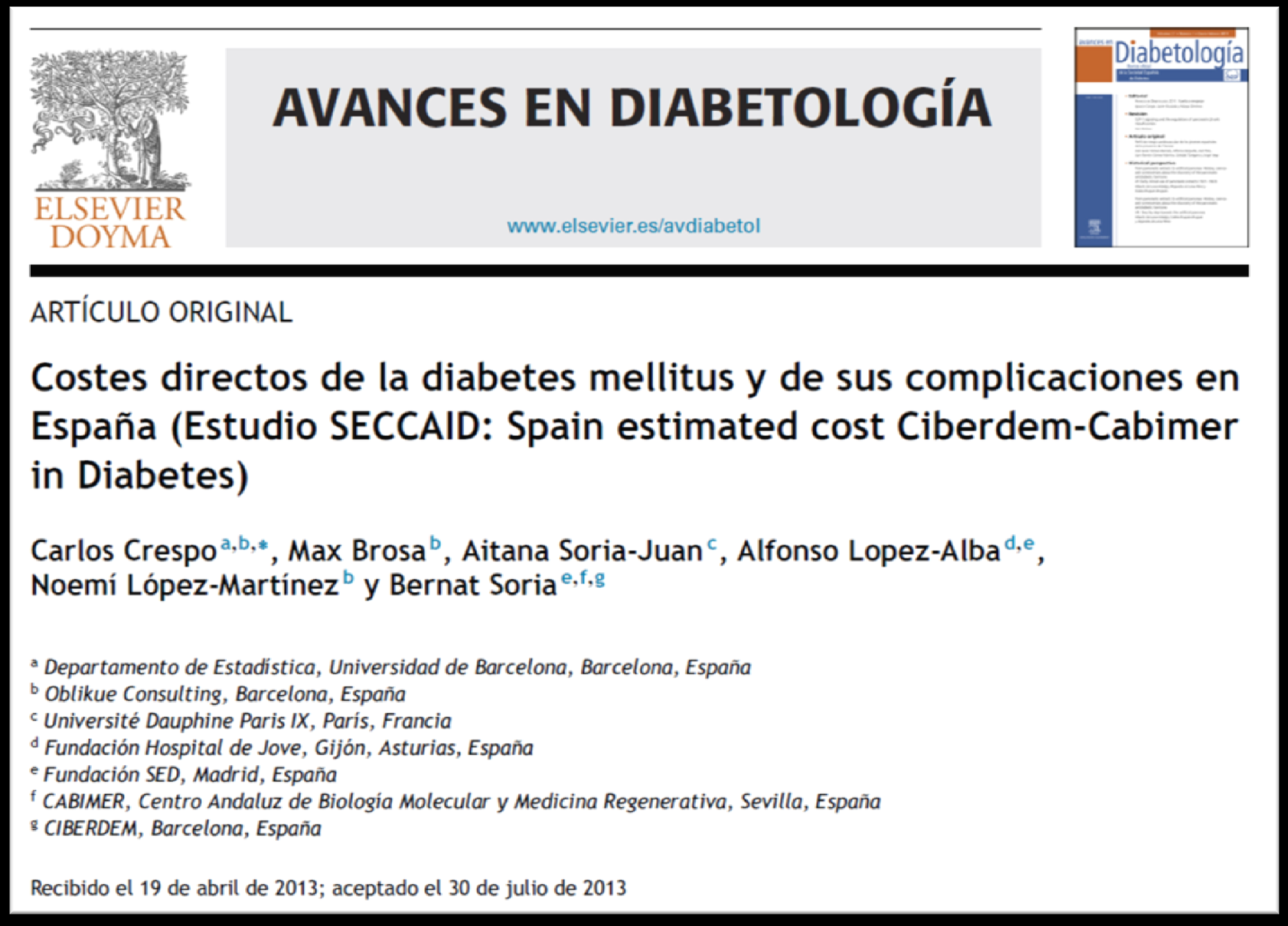 Crespo et al. Av Diabetol.