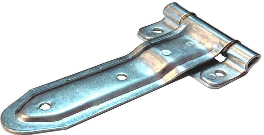 B I S A G R A S : NS-8 CAL.7 Bisagra de metal estampado de 8 de largo galvanizado en calibre 3/16. PUERTA NS-8 CAL.10 Bisagra de metal estampado de 8 de largo galvanizado en calibre 10.