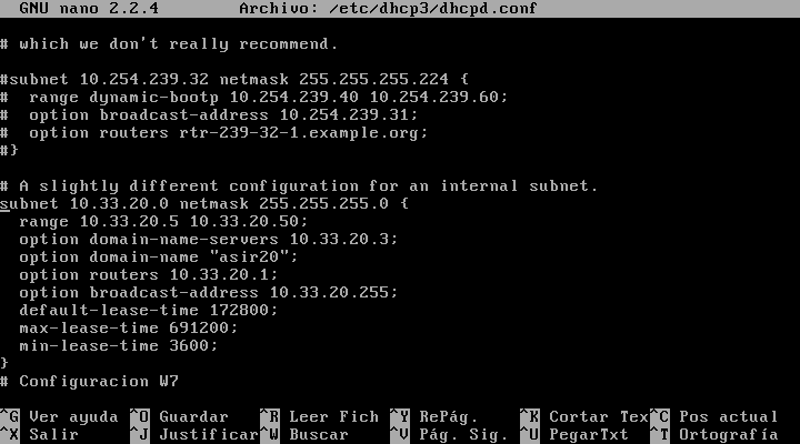 PRACTICA 3_4 UBUNTU SERVER Nuestro servidor se llamara ubuntu.server20. Haremos que este equipo sea servidor DNS, junto a servidor DHCP, pero antes hay que configurarlo.