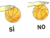 BALONCESTO 1 - DOMINIO Y MANIPULACIÓN DE LA PELOTA Material: balones de baloncesto, conos grandes y pequeños, cuerdas. Desplazamientos de forma lateral sin cruzar las piernas.