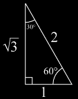 D. ALGUNOS VALORES DE LAS FUNCIONES TRIGONOMÉTRICAS PARA LOS ÁNGULOS DE 0, 45 Y 60 Como ya lo sabes en un triángulo rectángulo tenemos: como hay un ángulo de 90, el triángulo se llama rectángulo