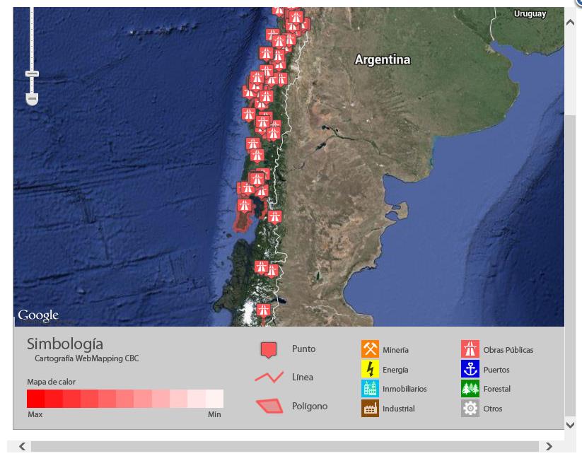 Área de Servicios de Información Principales Servicios: Plataforma web de seguimiento de Proyectos de Inversión en Chile, Perú, Argentina, Colombia y Ecuador.