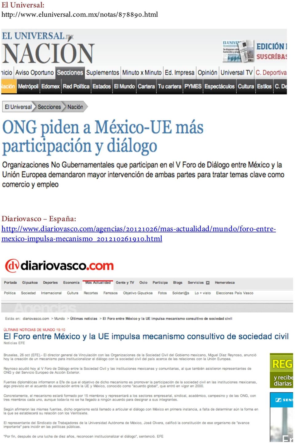 html Diariovasco España: http://www.diariovasco.