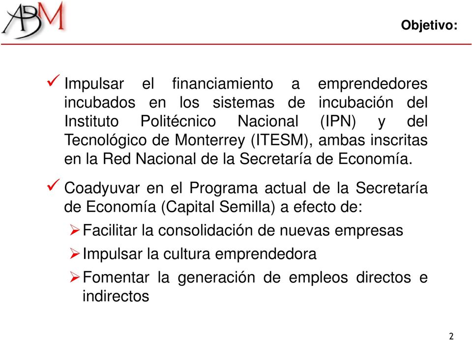 Secretaría de Economía.