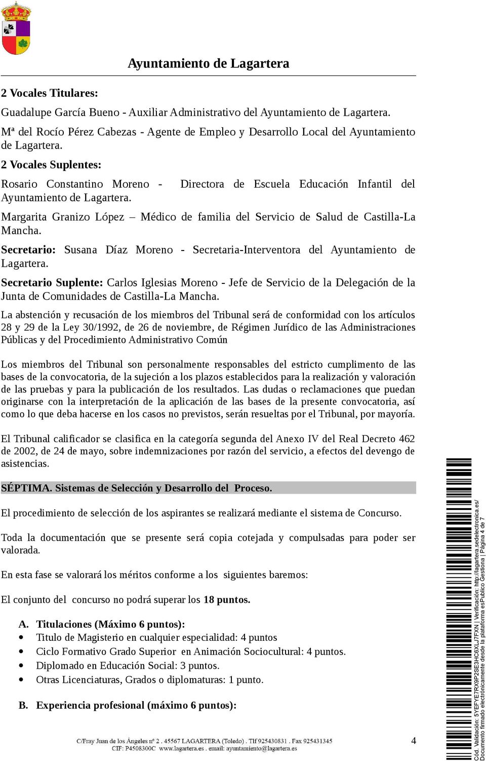 Directora de Escuela Educación Infantil del Margarita Granizo López Médico de familia del Servicio de Salud de Castilla-La Mancha.