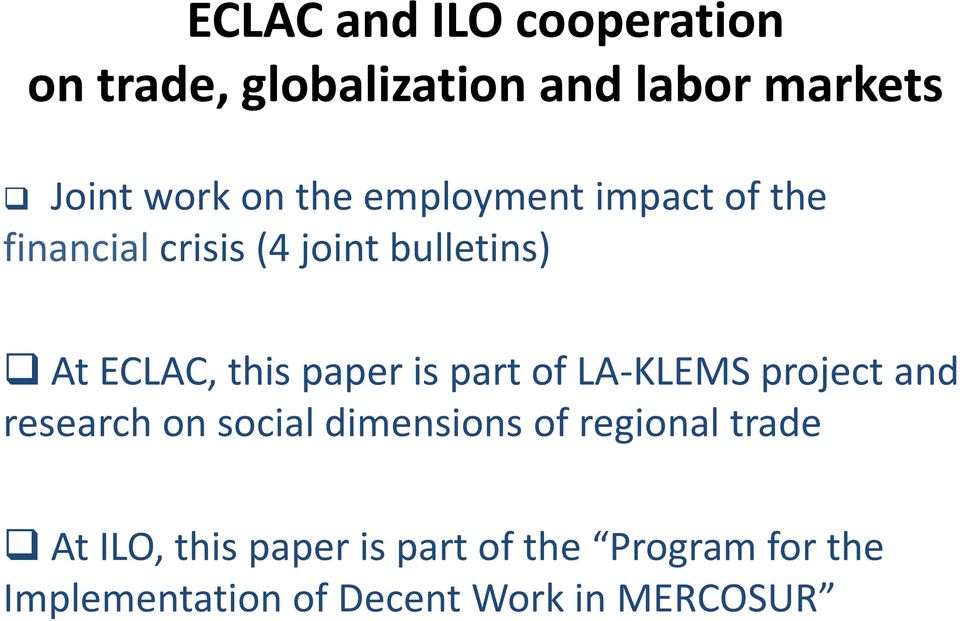 paper is part of LA-KLEMS project and research on social dimensions of regional