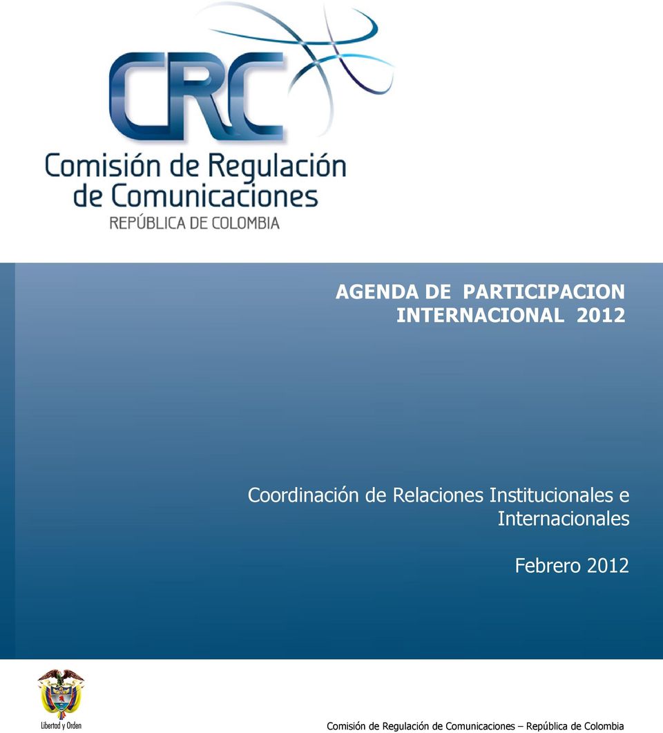 2012 Comisión de Regulación