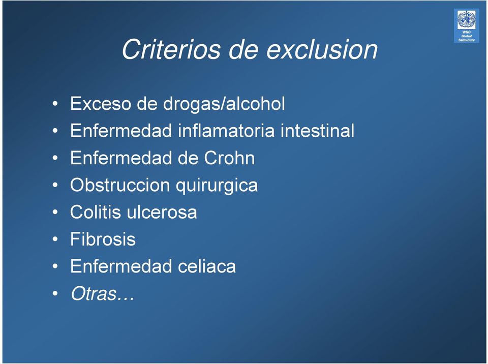intestinal Enfermedad de Crohn Obstruccion