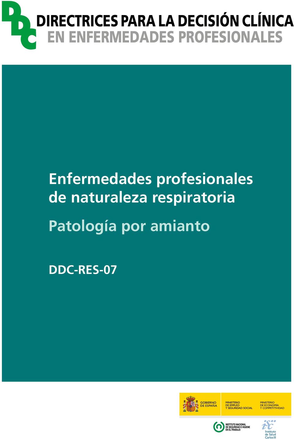 respiratoria Patología por amianto DDC-RES-07
